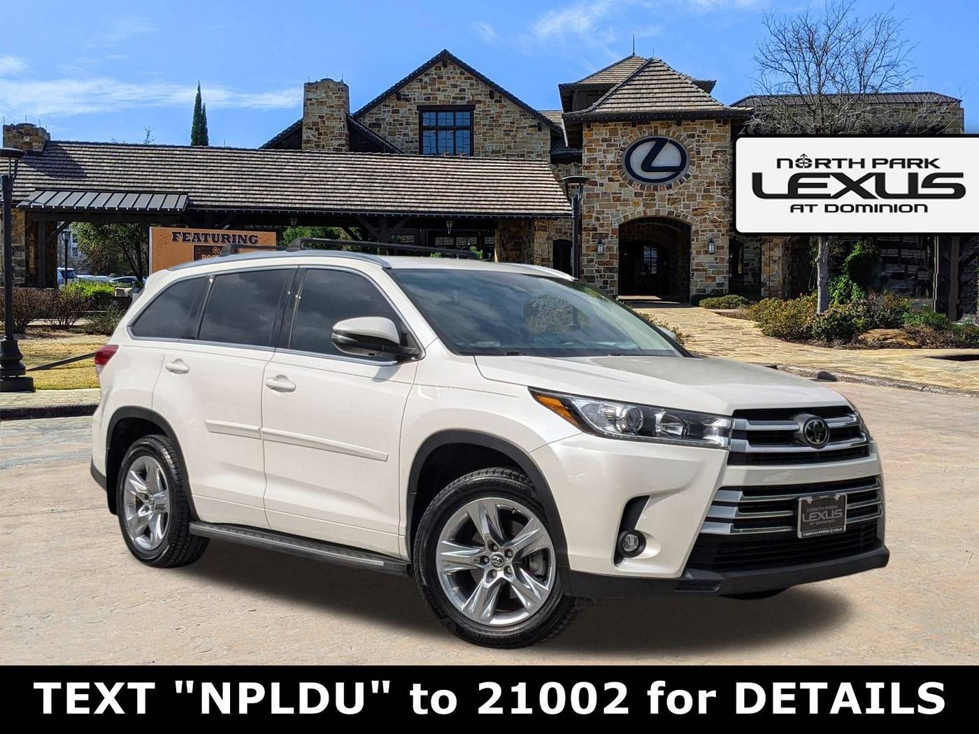 2019 Toyota Highlander Limited — SUV — 37,251 mi — San Antonio, TX