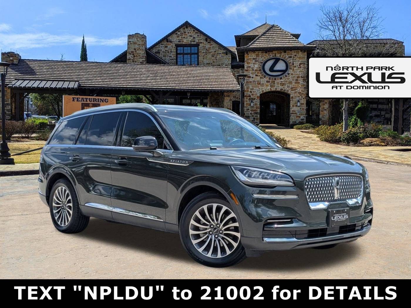 2022 Lincoln Aviator Reserve — SUV — 55,554 mi — San Antonio, TX