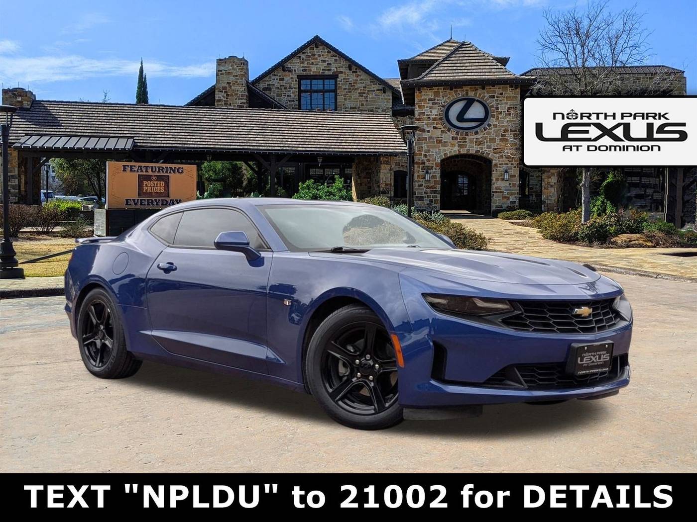 2020 Chevrolet Camaro 1LT — Coupe — 27,667 mi — San Antonio, TX