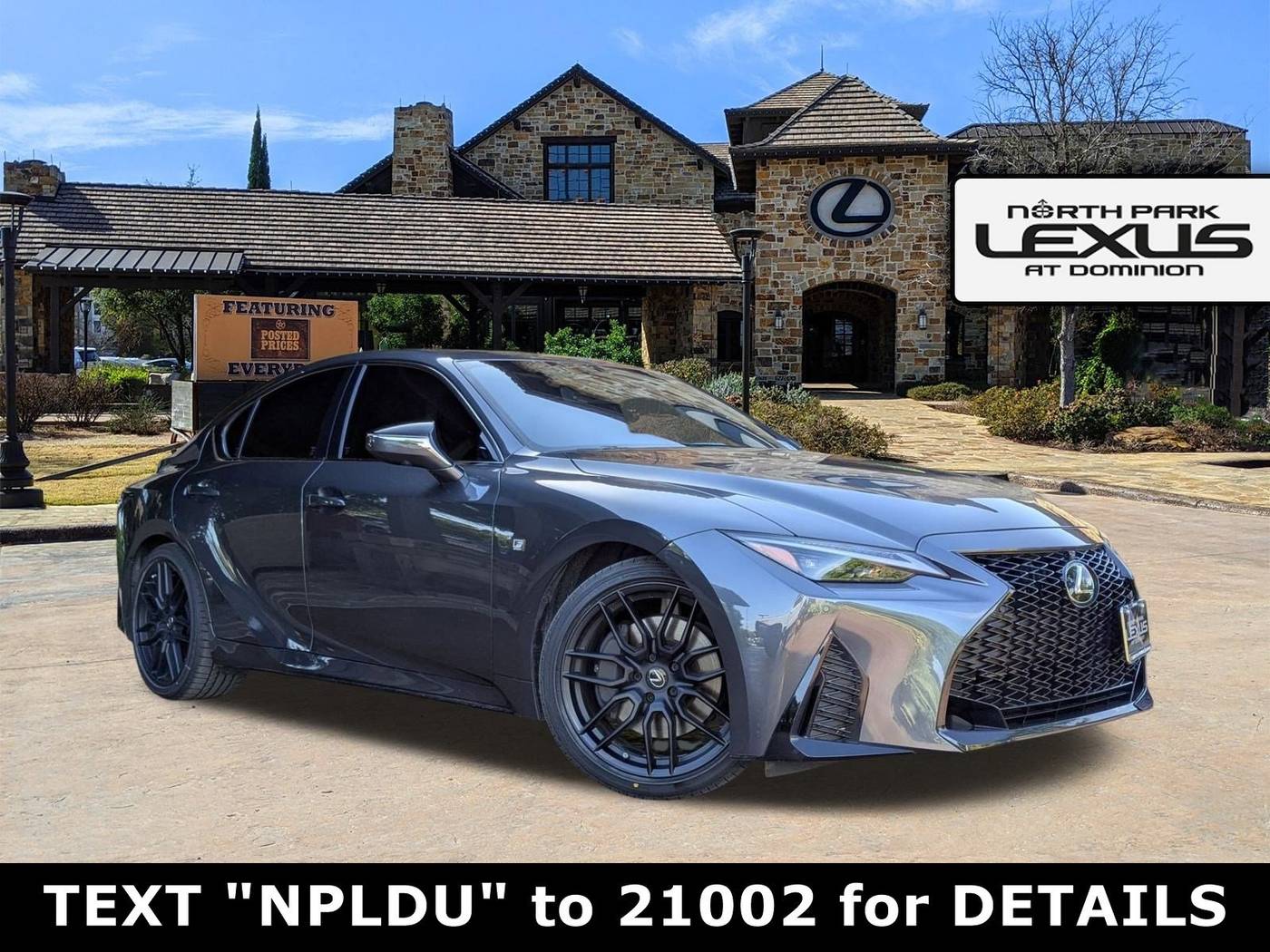 2023 Lexus IS IS 350 F SPORT — Sedan — 11,043 mi — San Antonio, TX