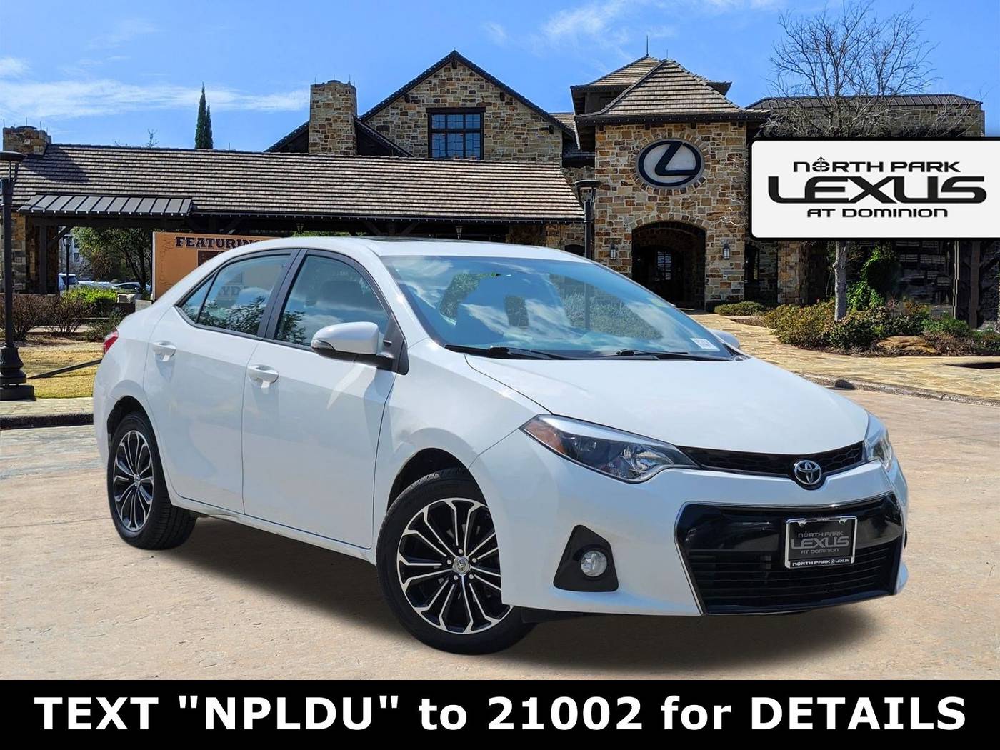 2015 Toyota Corolla L — Sedan — 146,548 mi — San Antonio, TX
