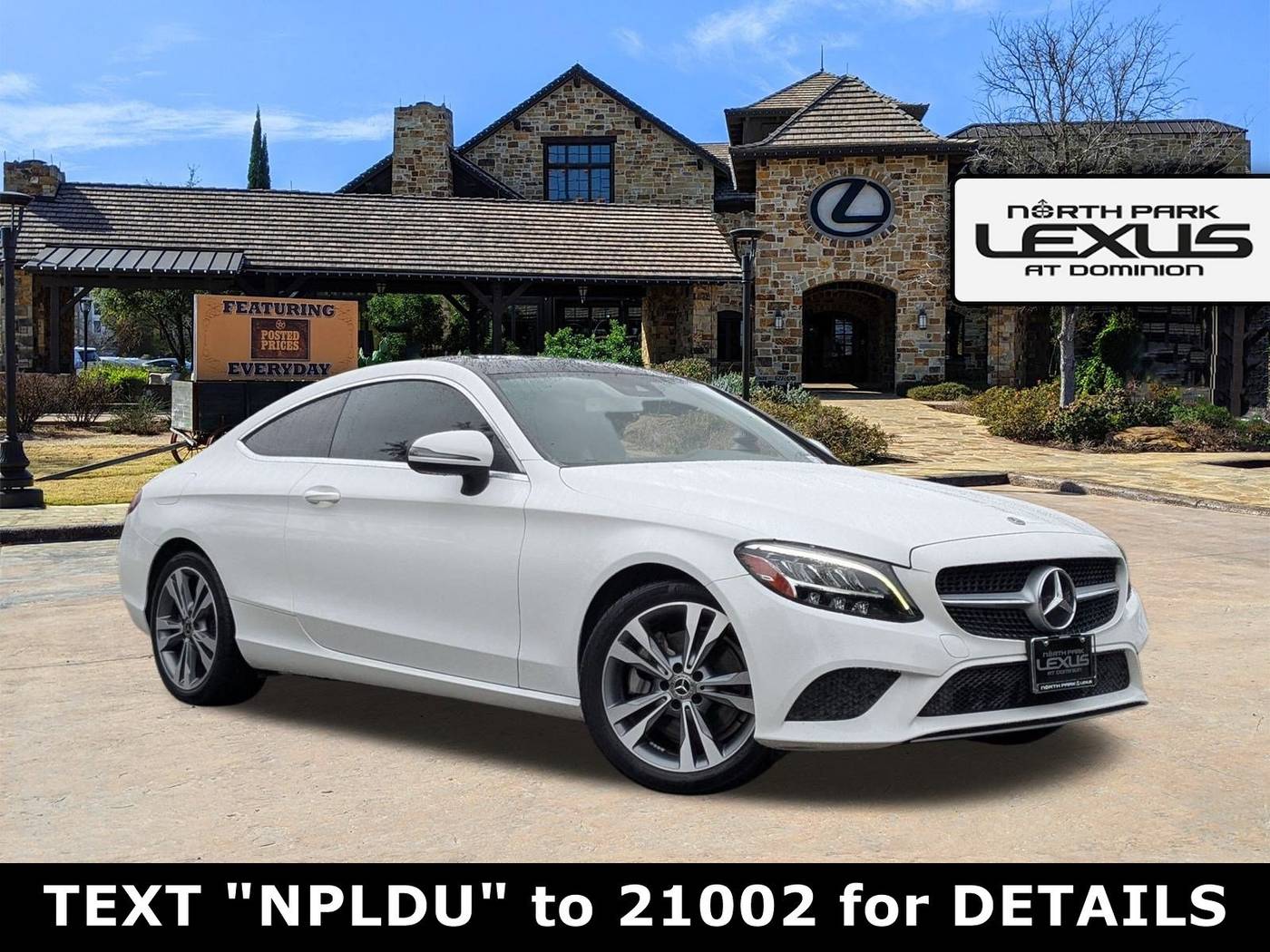 2019 Mercedes-Benz C-Class C 300 — Coupe — 57,117 mi — San Antonio, TX