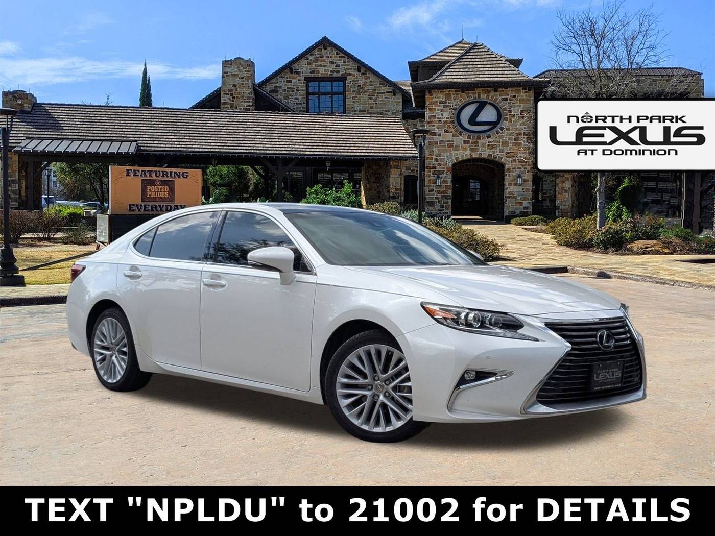 2017 Lexus ES ES 350 — Sedan — 50,027 mi — San Antonio, TX