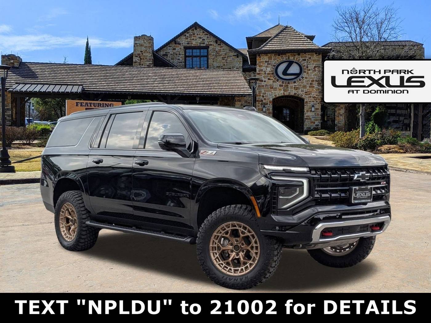 2025 Chevrolet Suburban Z71 — SUV — 1,100 mi — San Antonio, TX