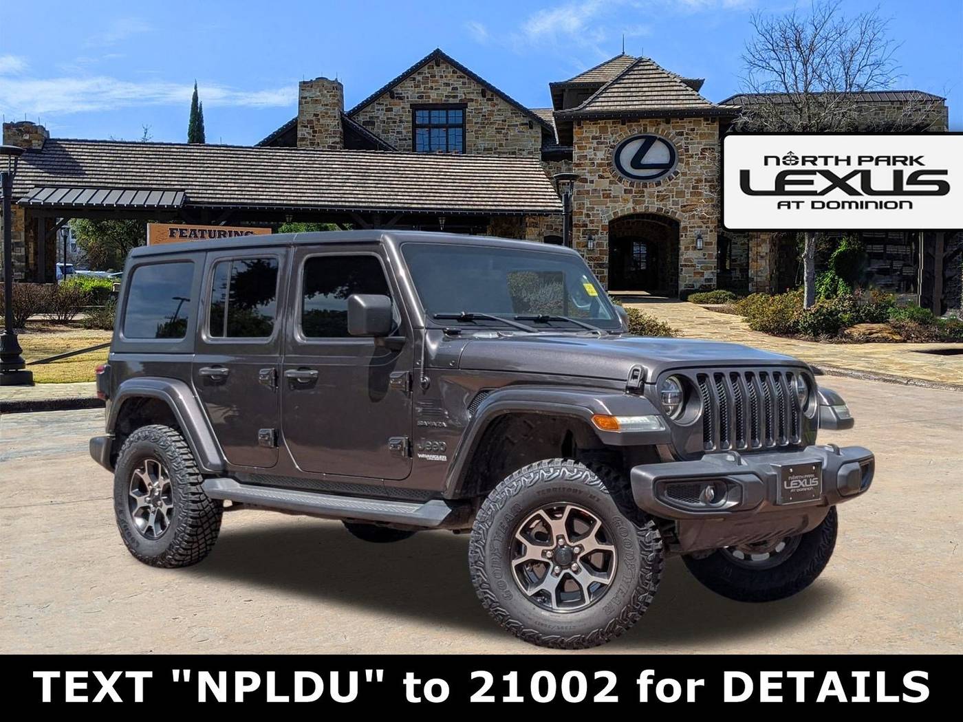 2019 Jeep Wrangler Sahara — SUV — 87,940 mi — San Antonio, TX