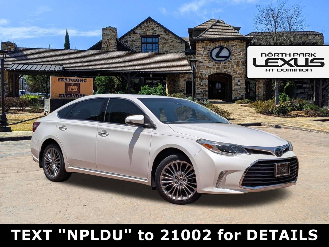 2016 Toyota Avalon Limited — Sedan — 66,034 mi — San Antonio, TX