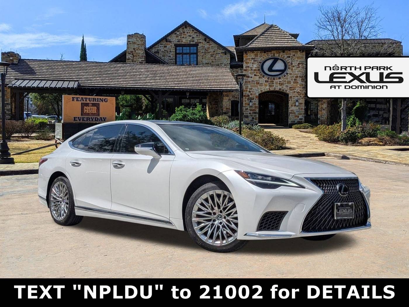 2025 Lexus LS LS 500 — Sedan — 312 mi — San Antonio, TX