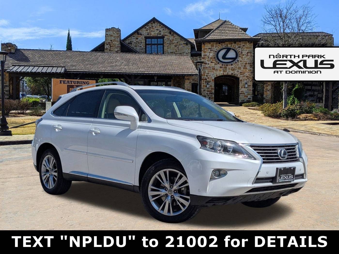 2013 Lexus RX RX 350 — SUV — 110,434 mi — San Antonio, TX