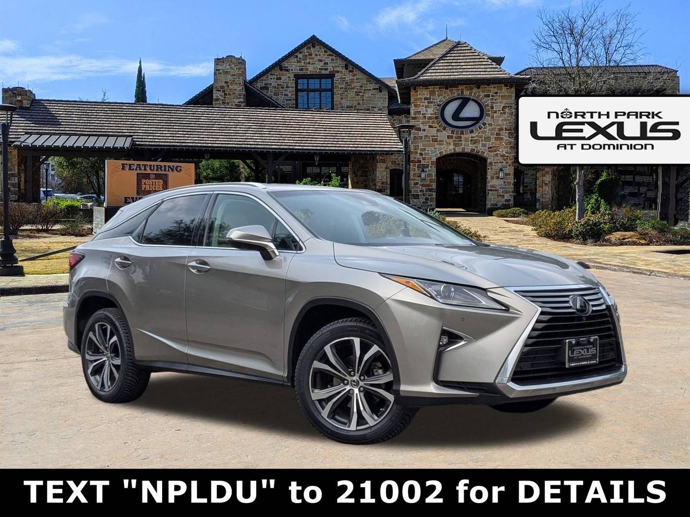 2019 Lexus RX RX 350 — SUV — 128,485 mi — San Antonio, TX