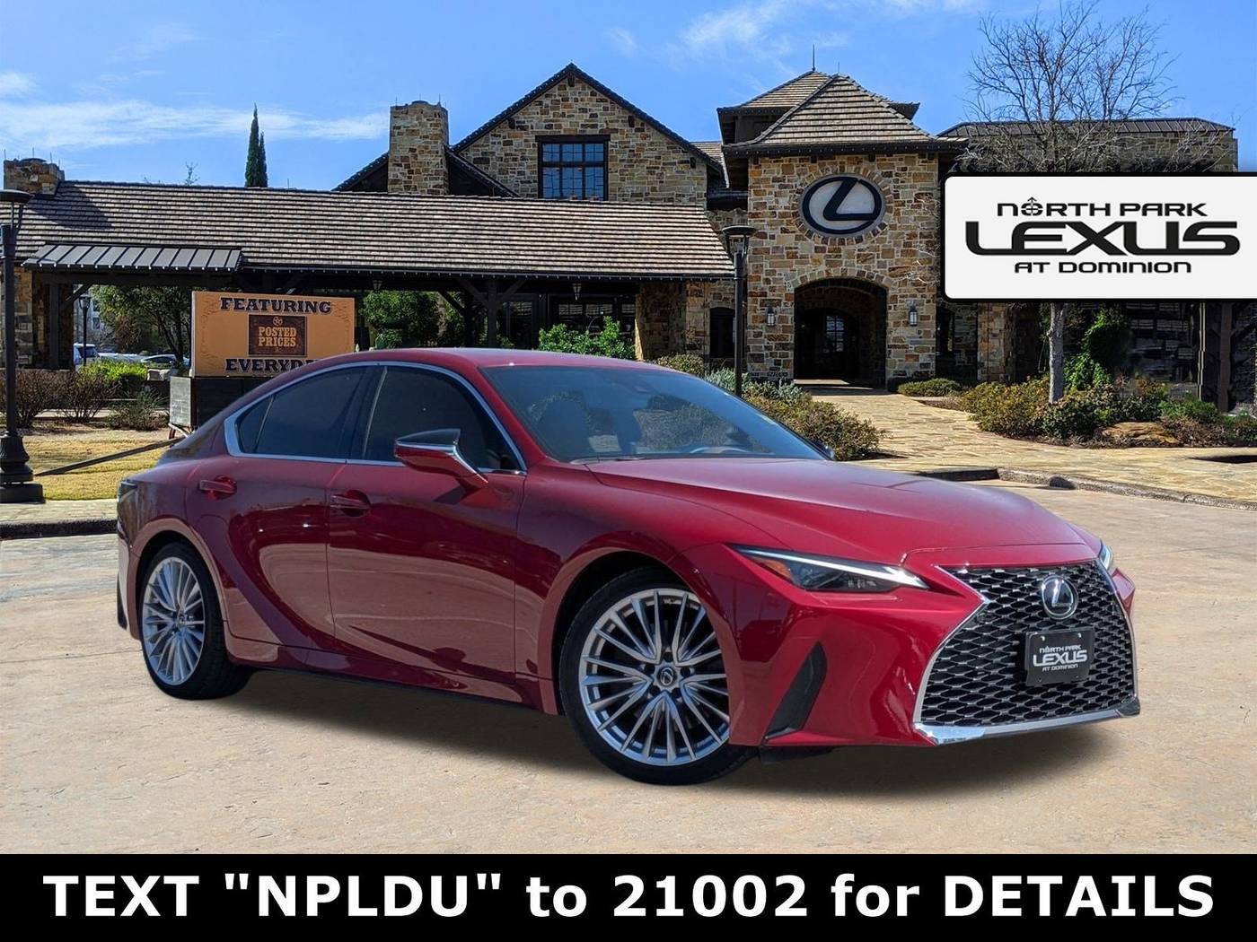 2022 Lexus IS IS 300 — Sedan — 15,155 mi — San Antonio, TX