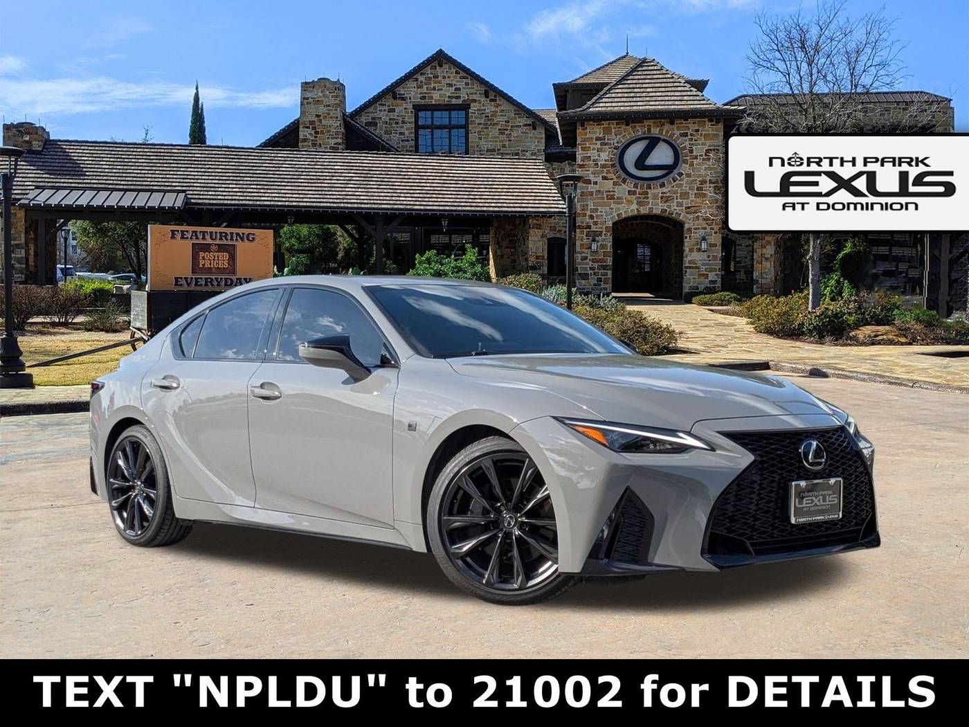 2024 Lexus IS IS 350 F SPORT — Sedan — 7,881 mi — San Antonio, TX
