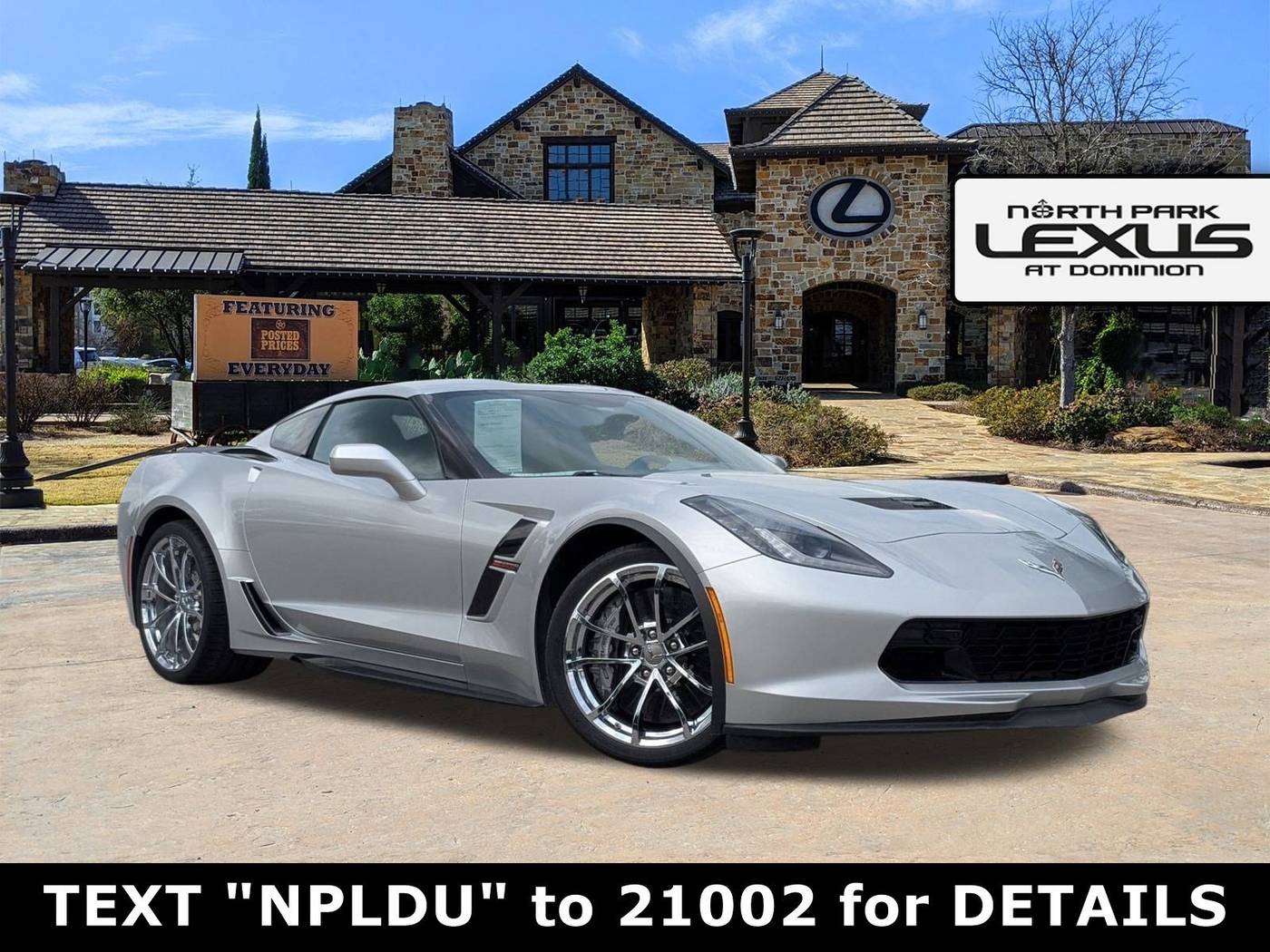 2019 Chevrolet Corvette Grand Sport 2LT — Coupe — 12,764 mi — San Antonio, TX
