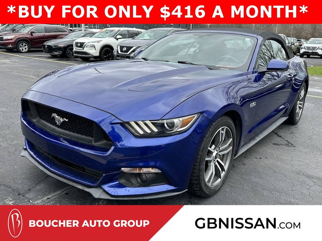 2015 Ford Mustang GT Premium — Convertible — 37,273 mi — Greenfield, WI