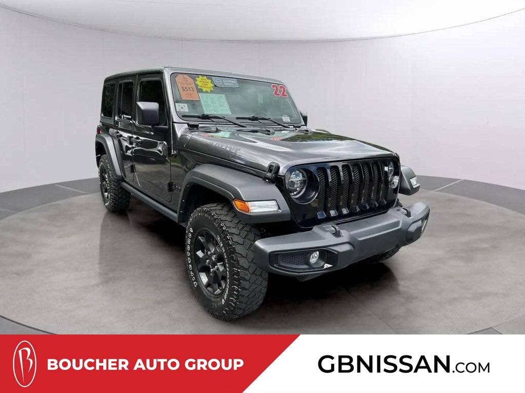 2022 Jeep Wrangler Willys — SUV — 49,777 mi — Greenfield, WI