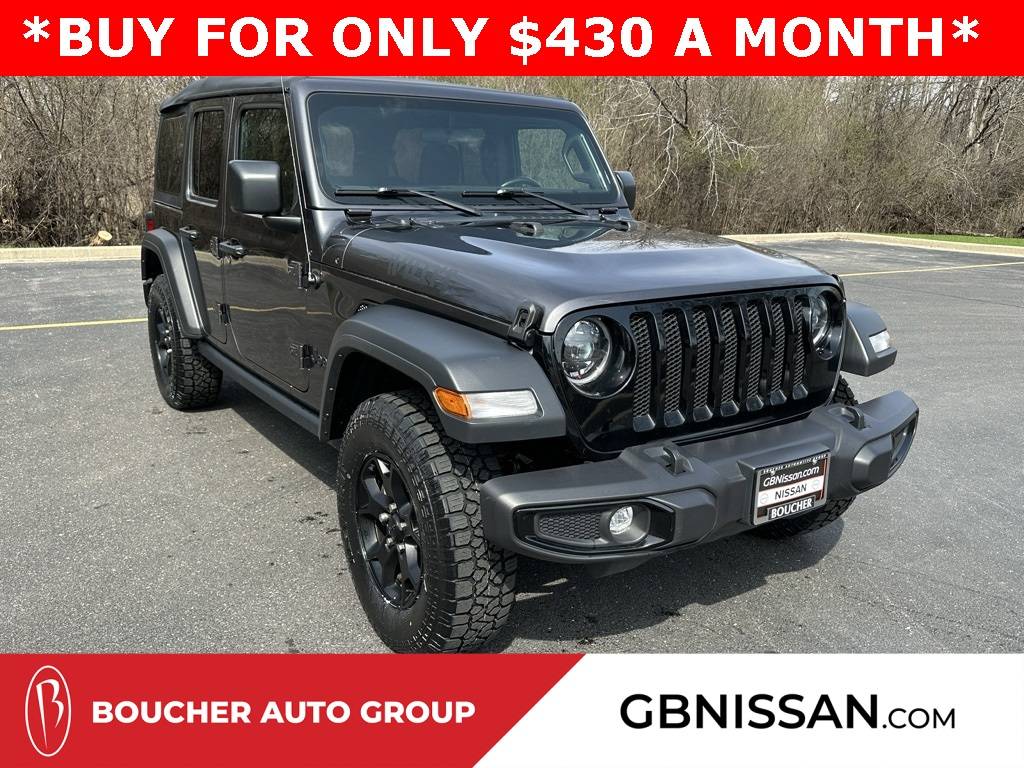 2023 Jeep Wrangler Willys — SUV — 51,224 mi — Greenfield, WI