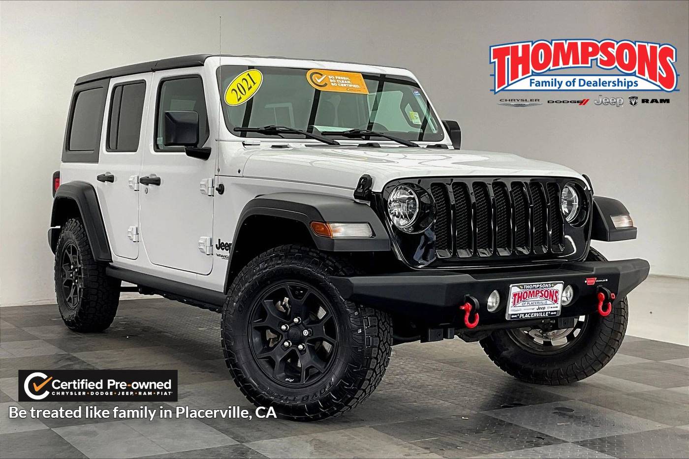 2021 Jeep Wrangler Willys Sport — SUV — 11,622 mi — Placerville, CA