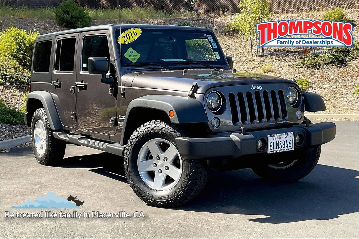 2016 Jeep Wrangler Sport — SUV — 68,536 mi — Placerville, CA