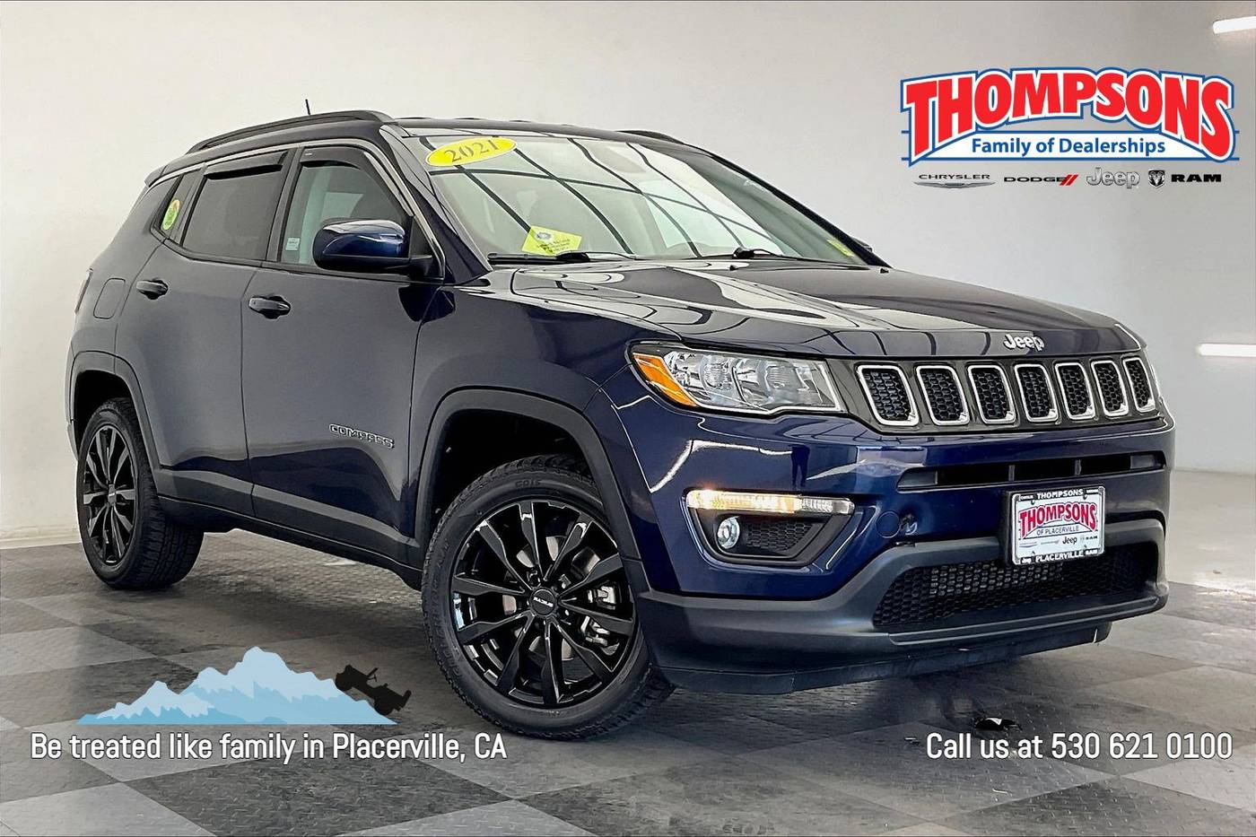 2021 Jeep Compass Latitude — SUV — 62,322 mi — Placerville, CA