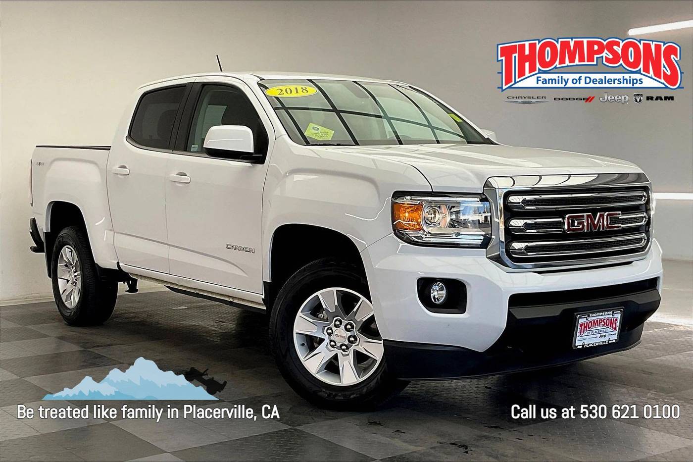2018 GMC Canyon SLE — Pickup Truck — 25,338 mi — Placerville, CA