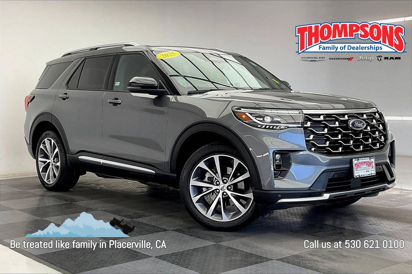 2025 Ford Explorer Platinum — SUV — 5,941 mi — Placerville, CA