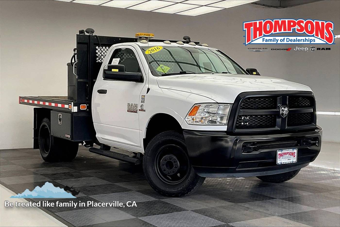2016 Ram 3500 Chassis Cab Tradesman — Chassis Cab Truck — 56,671 mi — Placerville, CA