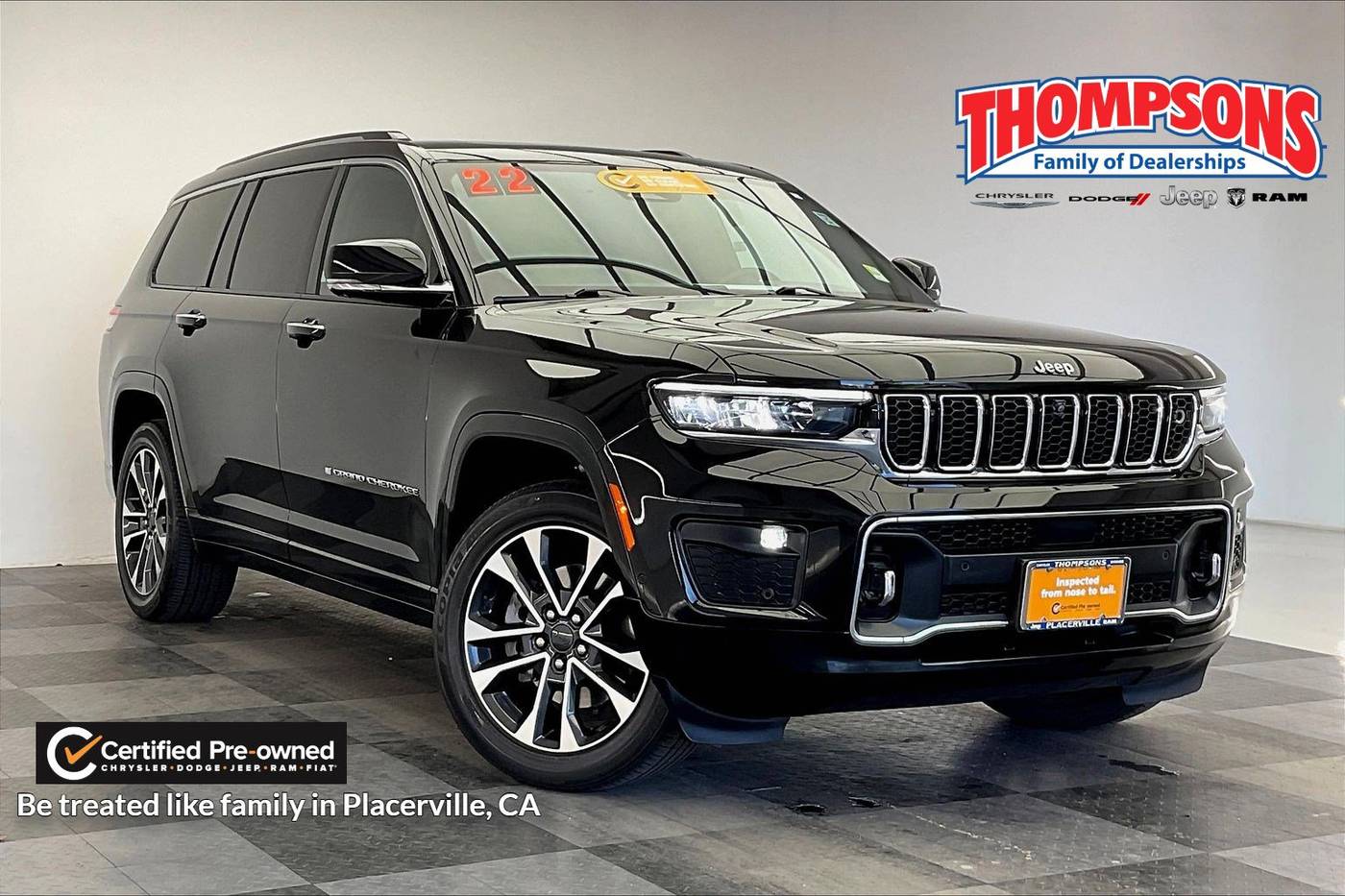 2022 Jeep Grand Cherokee Overland — SUV — 39,963 mi — Placerville, CA