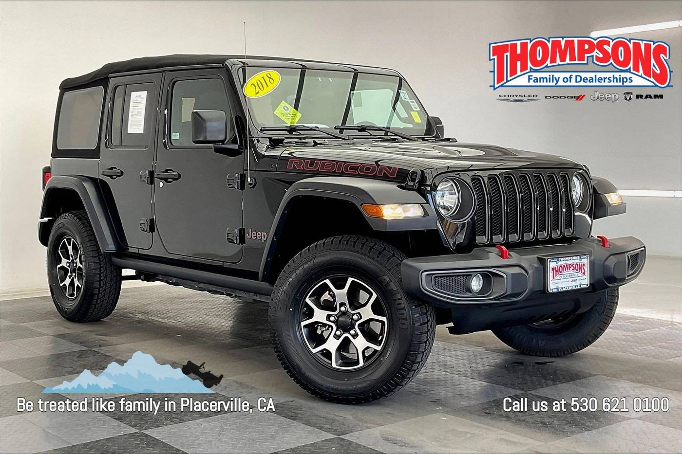 2018 Jeep Wrangler Rubicon — SUV — 40,422 mi — Placerville, CA