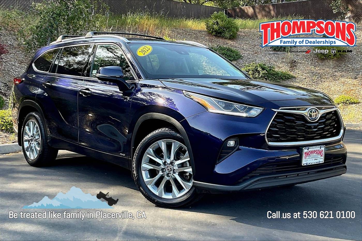 2022 Toyota Highlander Hybrid Limited — SUV — 119,059 mi — Placerville, CA