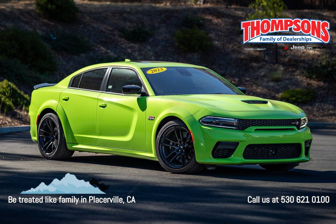 2023 Dodge Charger Scat Pack Widebody — Sedan — 4,379 mi — Placerville, CA