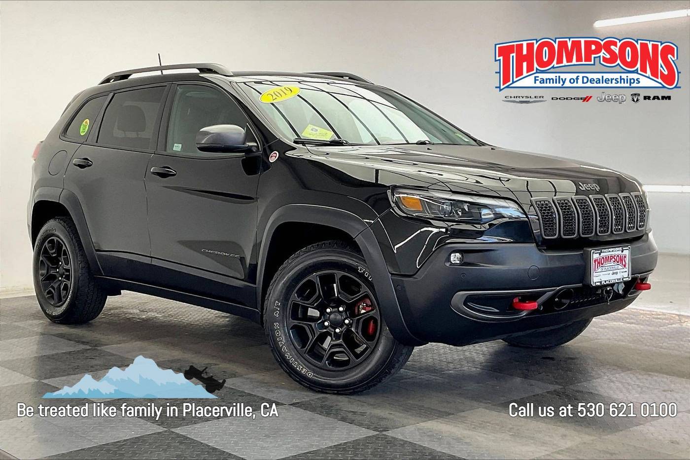 2019 Jeep Cherokee Trailhawk Elite — SUV — 57,404 mi — Placerville, CA