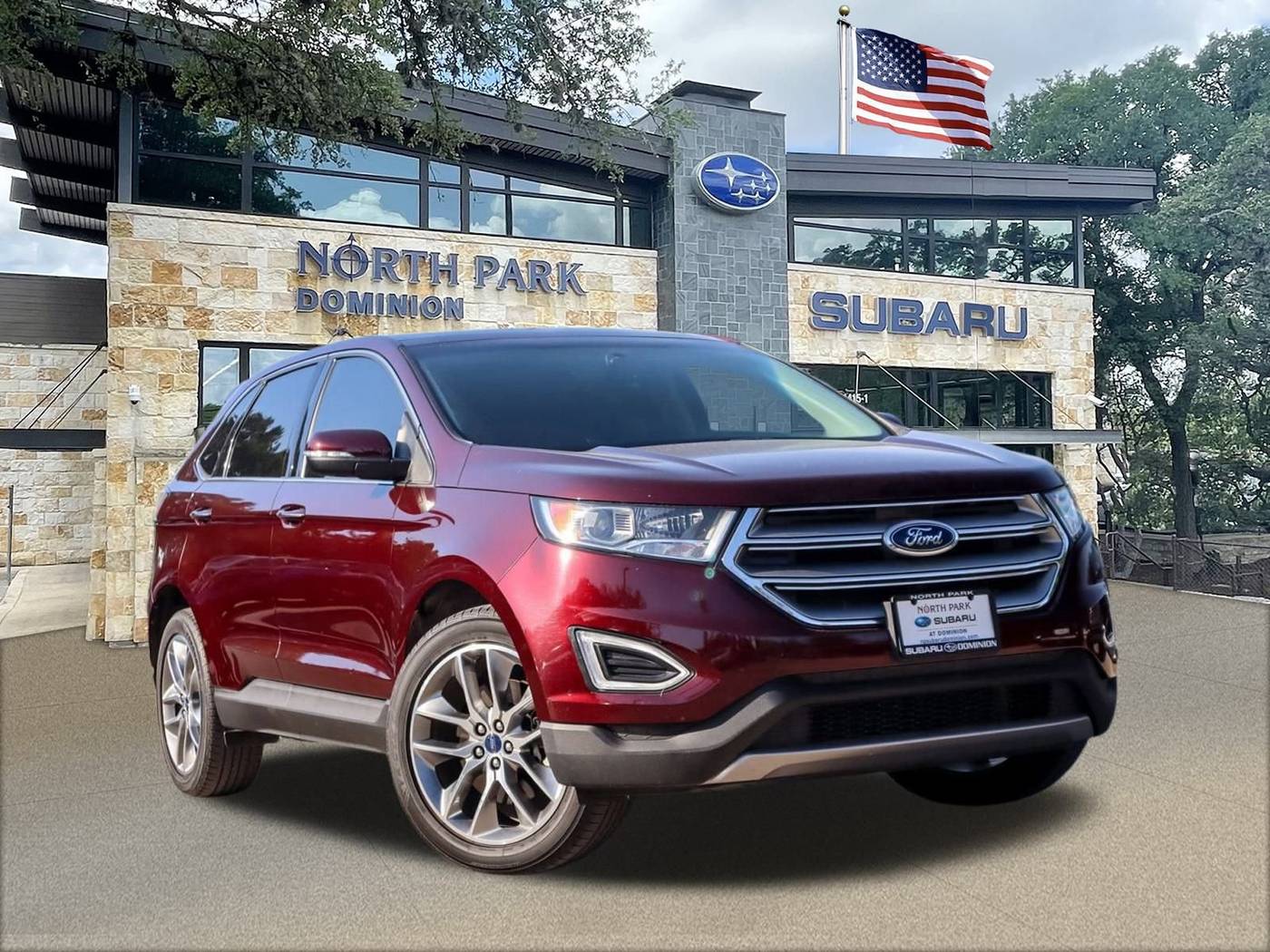 2017 Ford Edge Titanium — SUV — 76,112 mi — San Antonio, TX