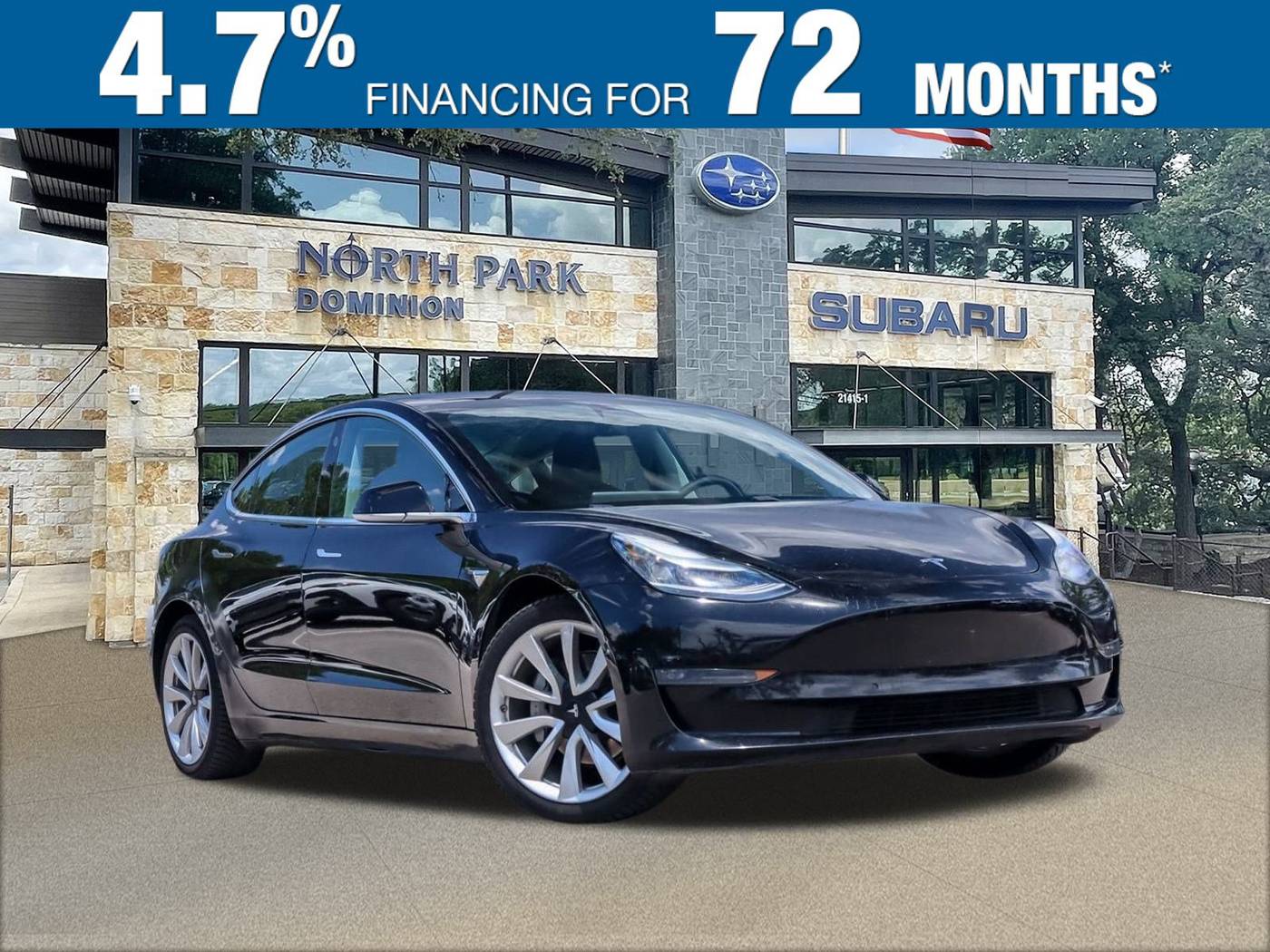 2020 Tesla Model 3 Long Range — Sedan — 76,929 mi — San Antonio, TX