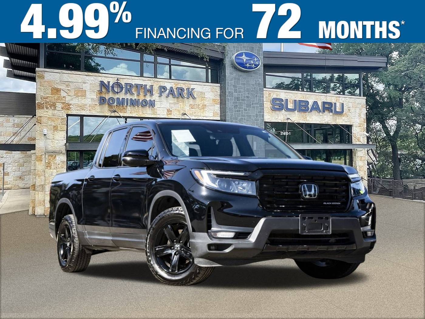 2023 Honda Ridgeline Black Edition — Pickup Truck — 28,069 mi — San Antonio, TX