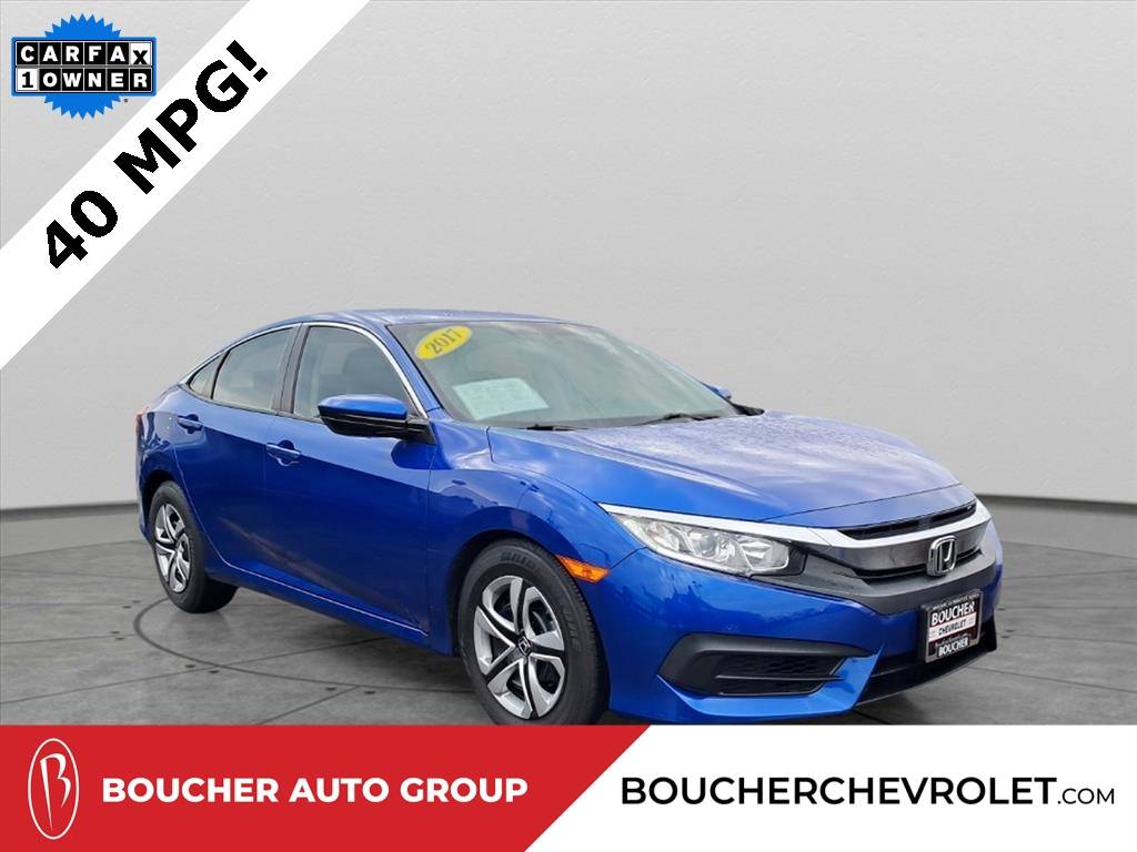 2017 Honda Civic LX — Sedan — 52,685 mi — Waukesha, WI
