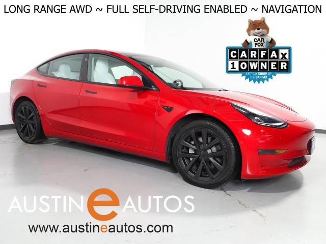 2022 Tesla Model 3 Long Range — Sedan — 36,390 mi — Round Rock, TX