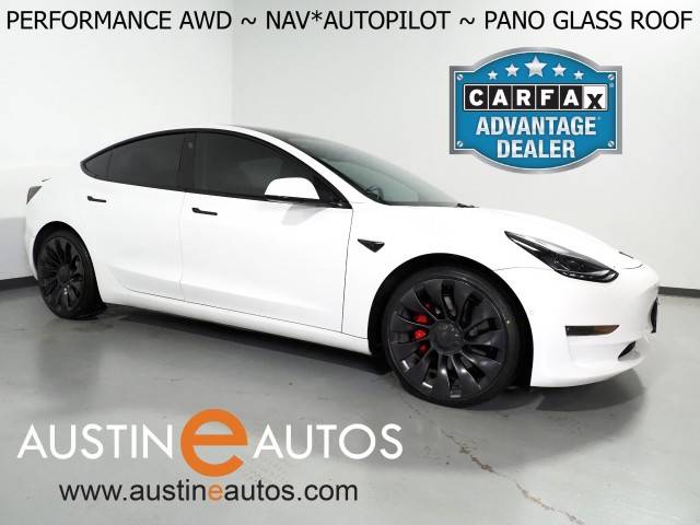 2021 Tesla Model 3 Performance — Sedan — 40,629 mi — Round Rock, TX