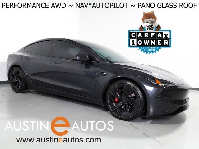 2024 Tesla Model 3 Performance — Sedan — 8,766 mi — Round Rock, TX