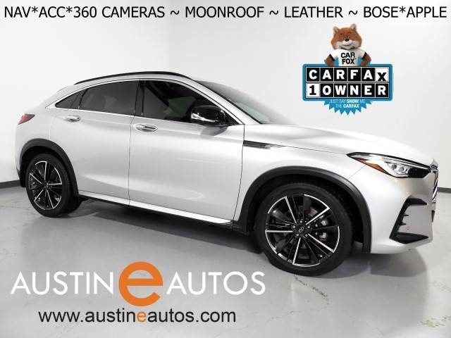 2022 INFINITI QX55 ESSENTIAL — SUV — 52,060 mi — Round Rock, TX