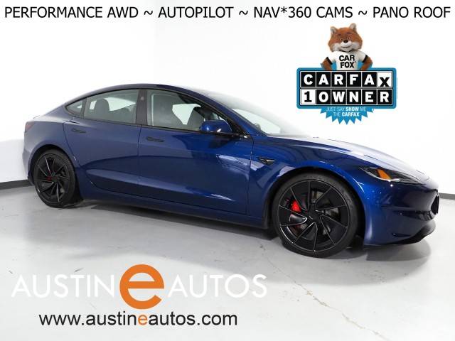 2024 Tesla Model 3 Performance — Sedan — 12,629 mi — Round Rock, TX
