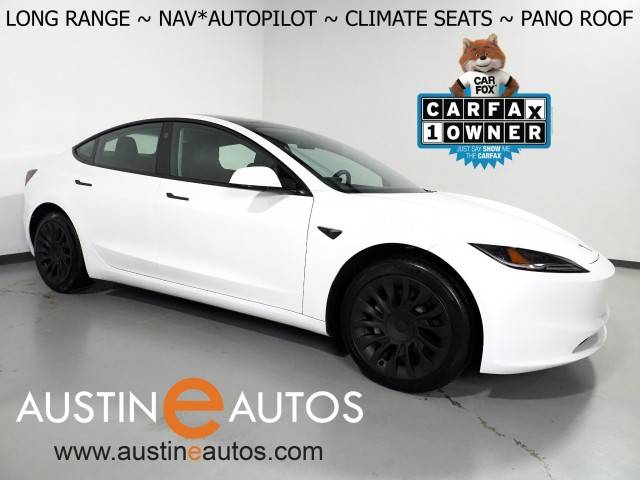 2025 Tesla Model 3 Long Range — Sedan — 6,567 mi — Round Rock, TX