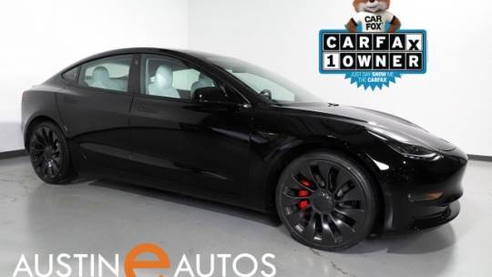 2022 Tesla Model 3 Performance — Sedan — 11,940 mi — Round Rock, TX