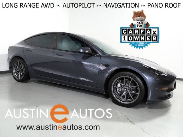 2022 Tesla Model 3 Long Range — Sedan — 34,747 mi — Round Rock, TX