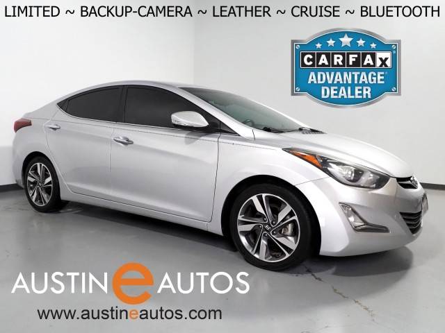 2014 Hyundai Elantra Limited — Sedan — 84,289 mi — Round Rock, TX