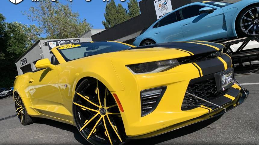 2017 Chevrolet Camaro 1SS — Convertible — 43,522 mi — San Leandro, CA