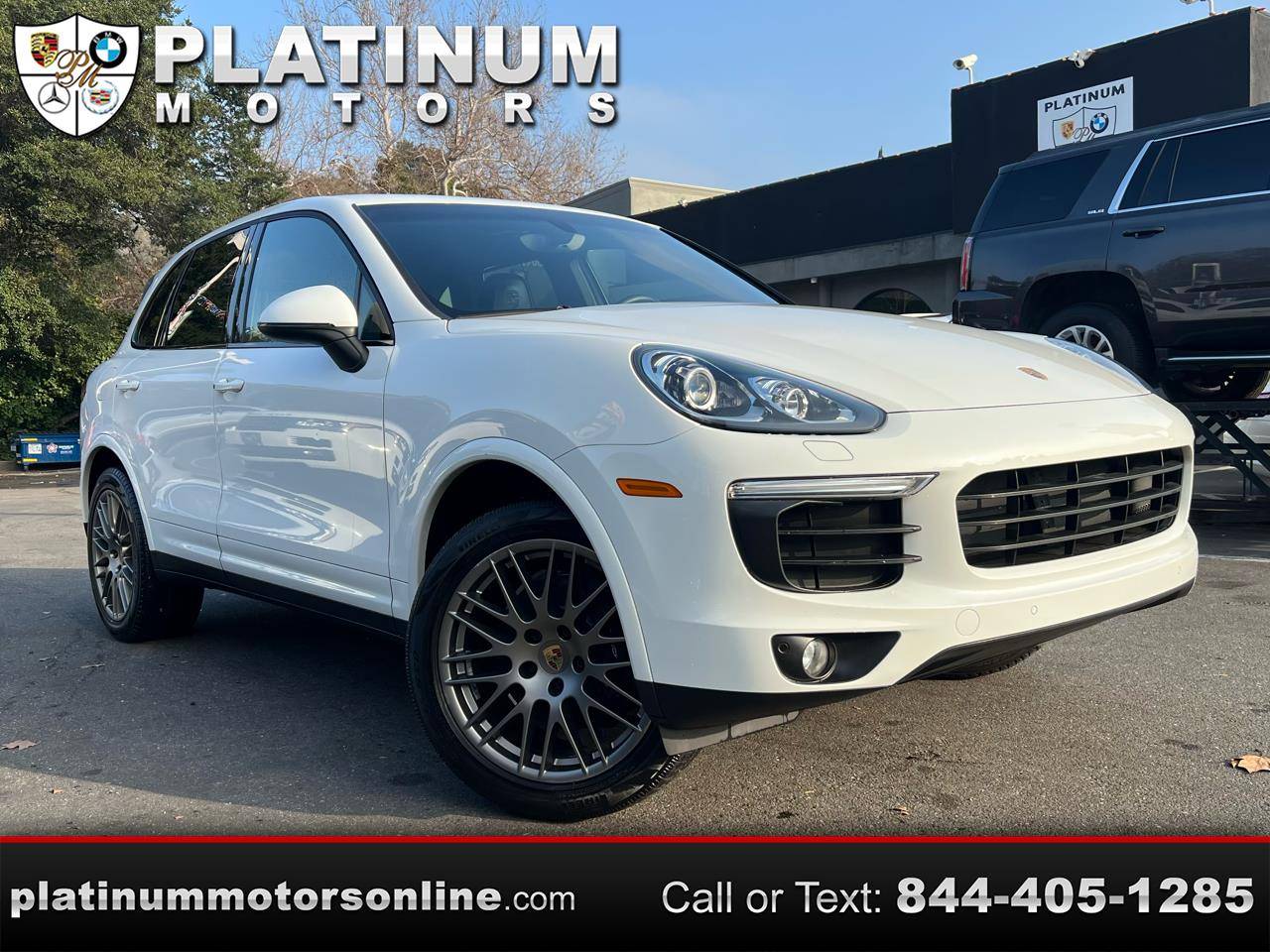 2017 Porsche Cayenne Platinum Edition