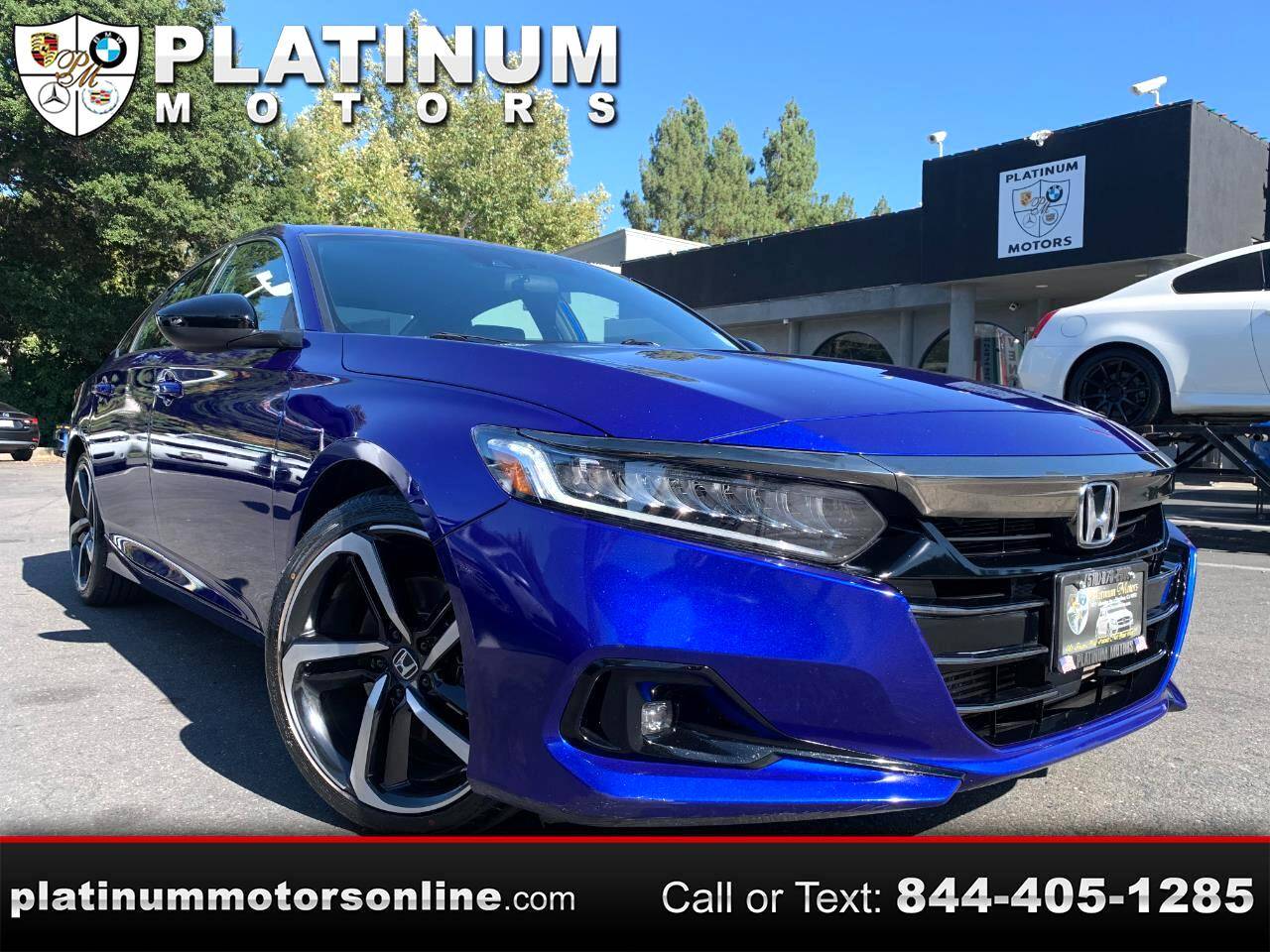 2021 Honda Accord Sport — Sedan — 89,909 mi — Martinez, CA