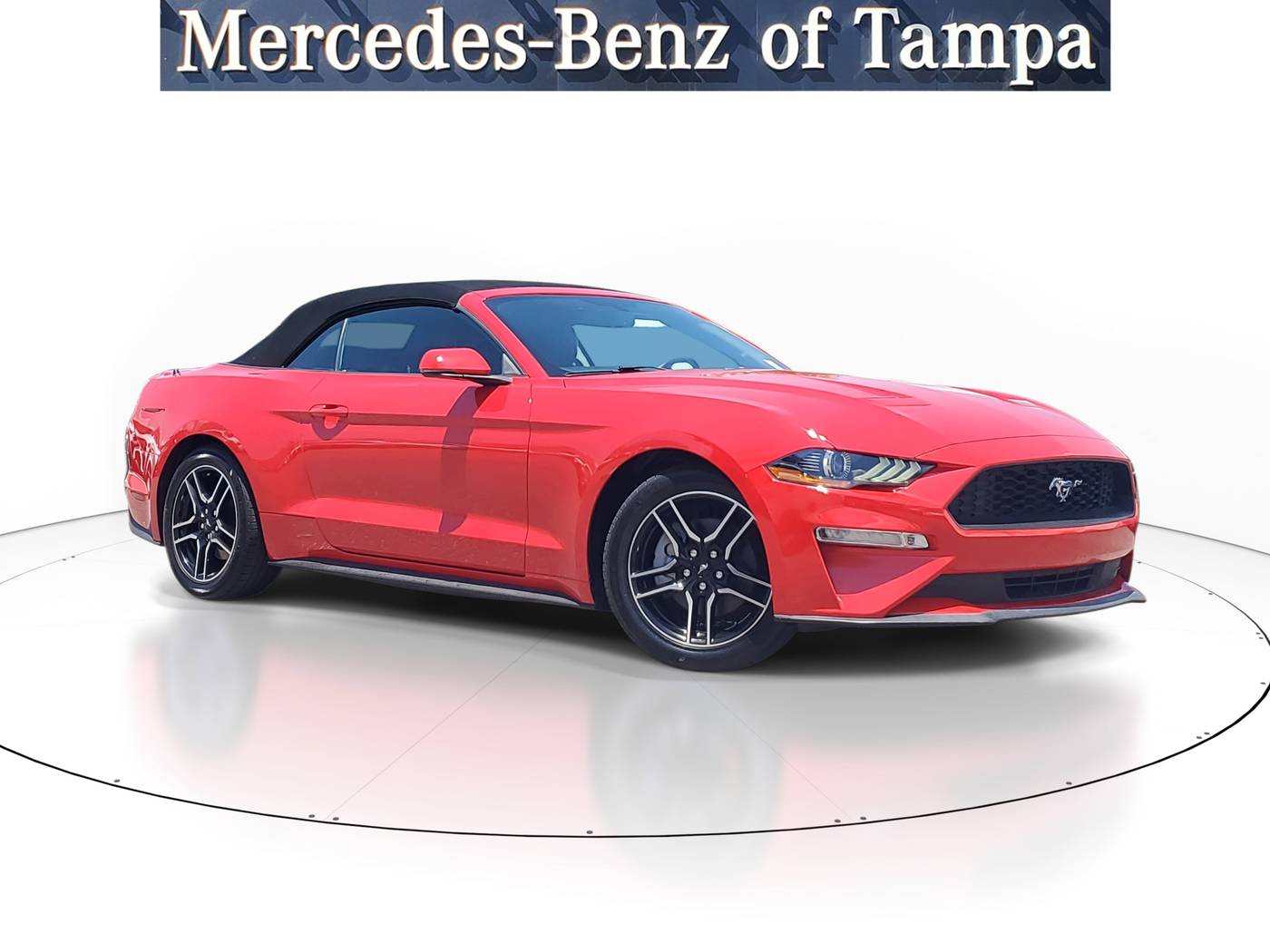 2018 Ford Mustang EcoBoost Premium — Convertible — 77,539 mi — Tampa, FL