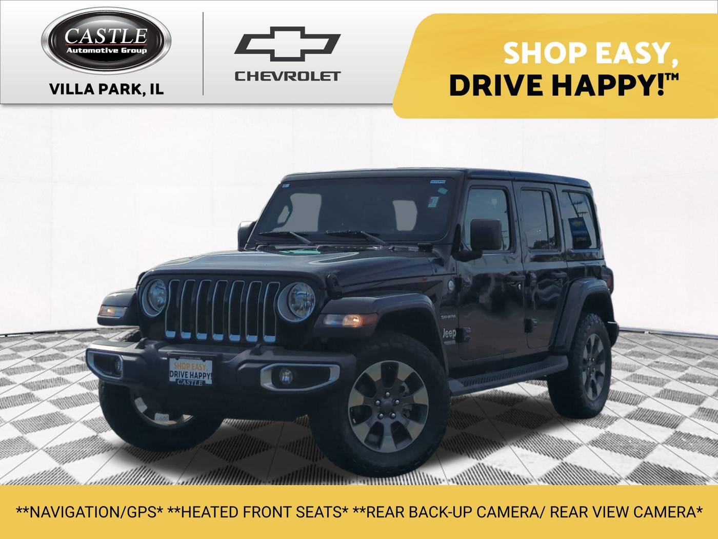 2018 Jeep Wrangler Sahara — SUV — 112,985 mi — Villa Park, IL