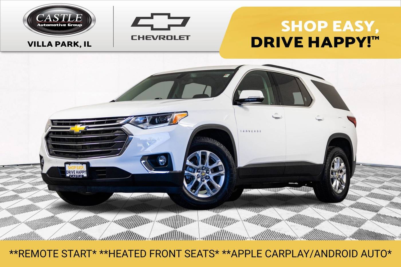 2020 Chevrolet Traverse LT Cloth — SUV — 86,842 mi — Villa Park, IL