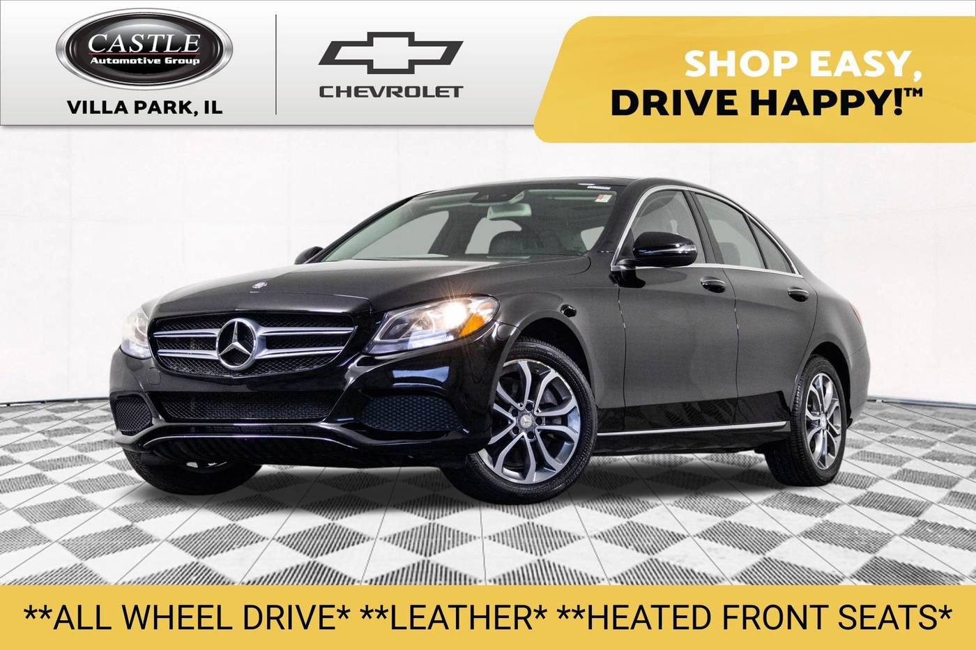 2016 Mercedes-Benz C-Class C 300 — Sedan — 46,053 mi — Villa Park, IL